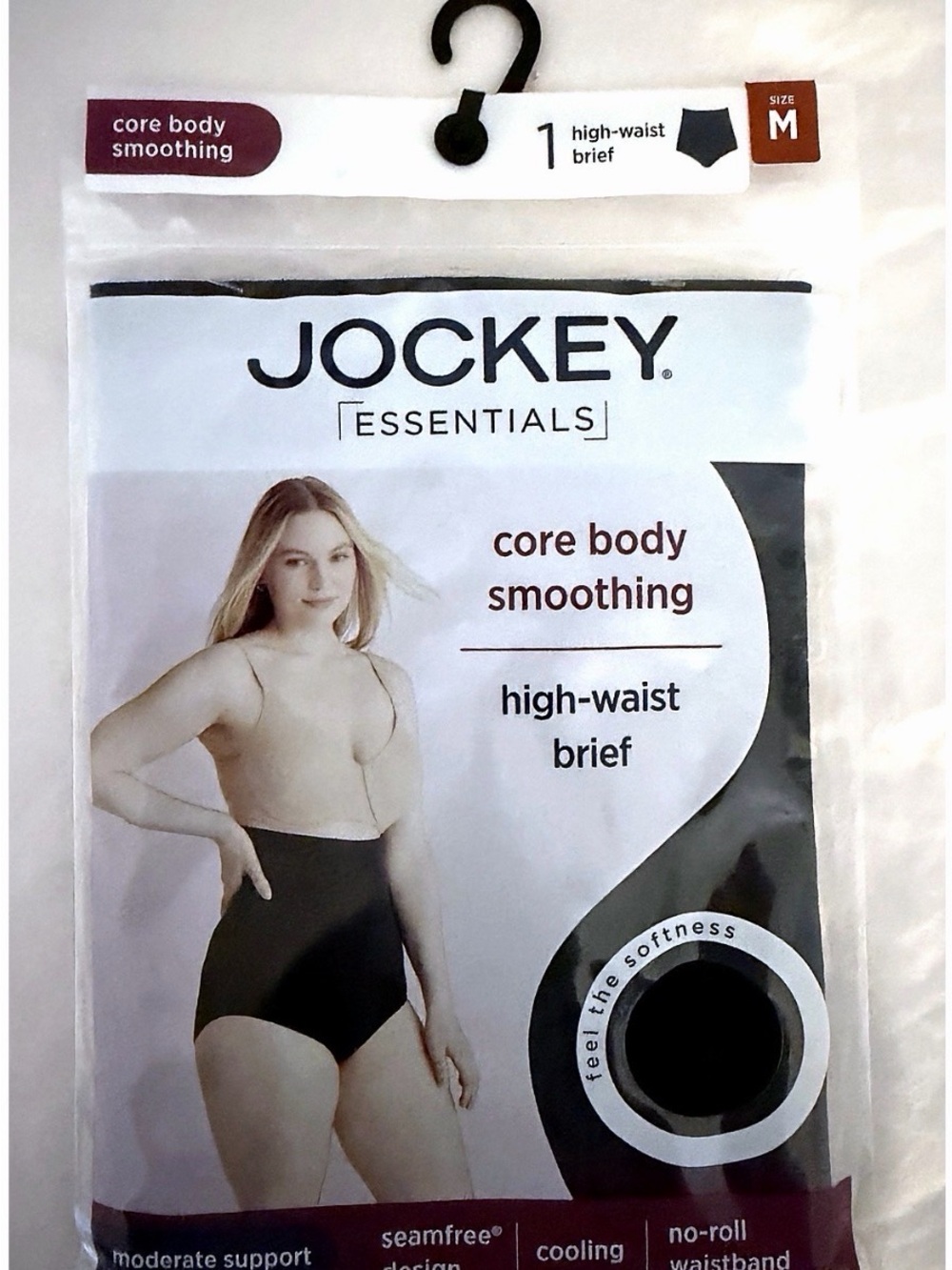 Jockey High-Waist Brief in Black